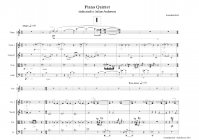 Piano quintet A4 z 7